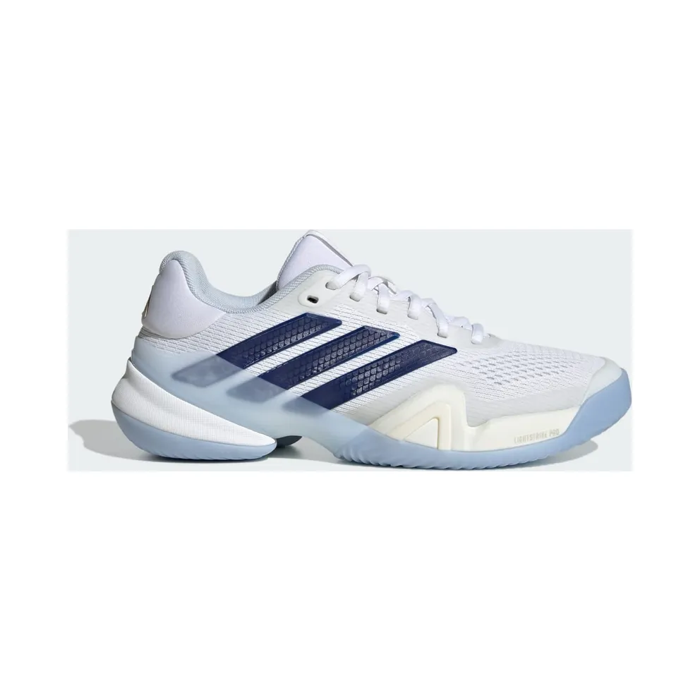 Adidas Barricade 14 Tennisschuhe Cloud White / Cyber Metallic / Dark Blue (JS4112)