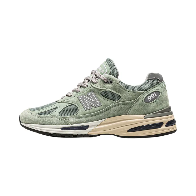 New Balance 991v2 “MiUK Sea Grass”: de stille Made in UK-grail