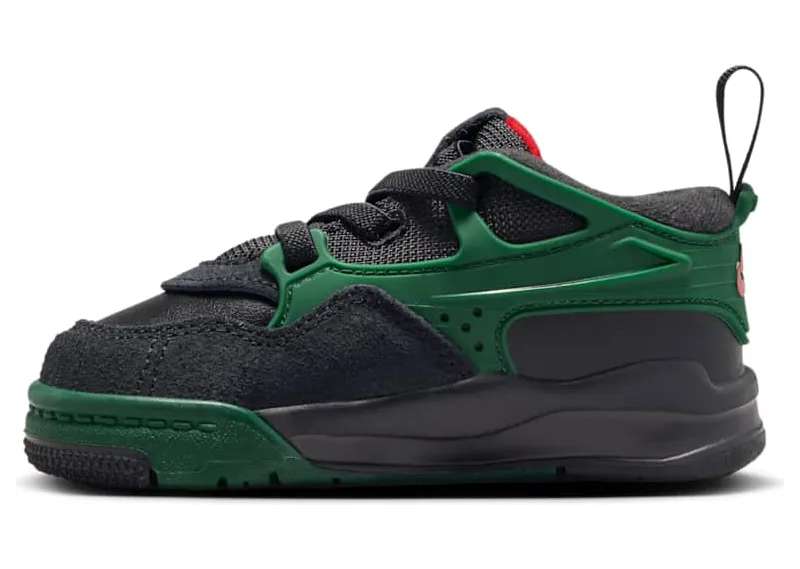 Jordan 4 RM Black Gorge Green Varsity Red (FQ7937-003)