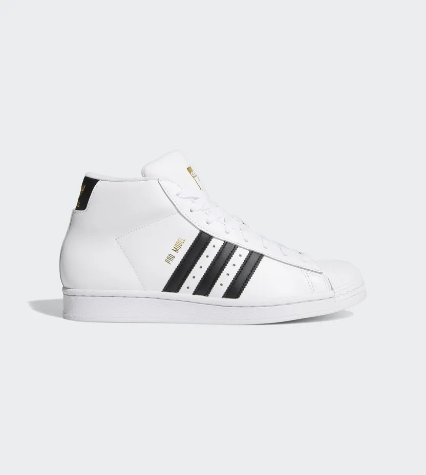 Adidas Pro Model OG ‘Footwear White’ Footwear White/Core Black/Gold Foil (FV5722)