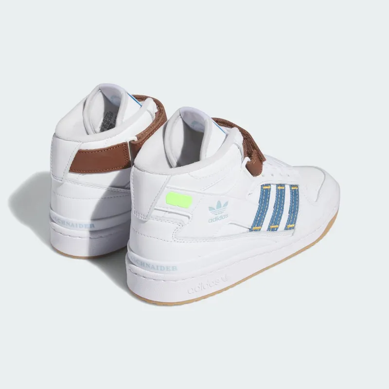 Adidas Forum Mid x KSENIASCHNAIDER Cloud White / Preloved Brown (IF7714)