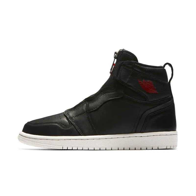 Jordan 1 Retro High Zip Black Gym Red Phantom (W) Black/Gym Red-Phantom (AT0575-006)