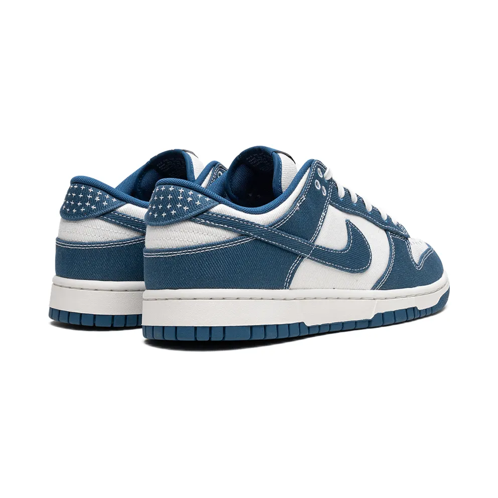 Nike Dunk Low “Denim / Shashiko – Industrial Blue” (DV0834-101)