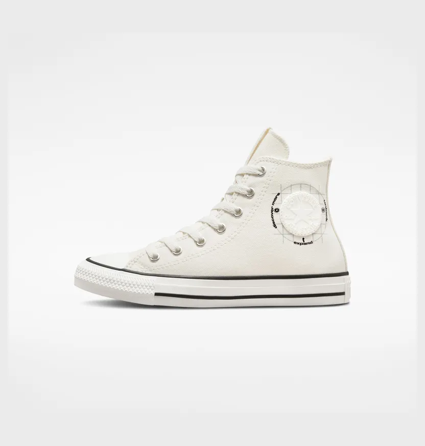 Converse Chuck Taylor All Star Grid Logo Vintage White/vintage White