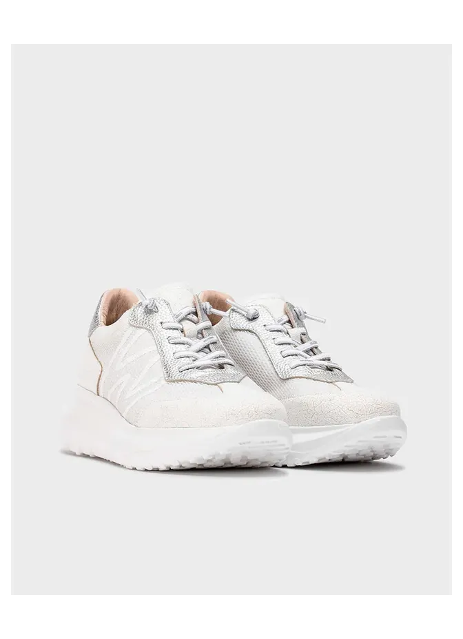 Wonders sneaker Comb. Off/Plata (A-4001-Comb.Off)