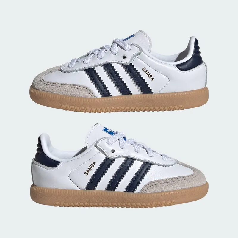 adidas Samba OG Cloud White Night Indigo Gum (IE1335)