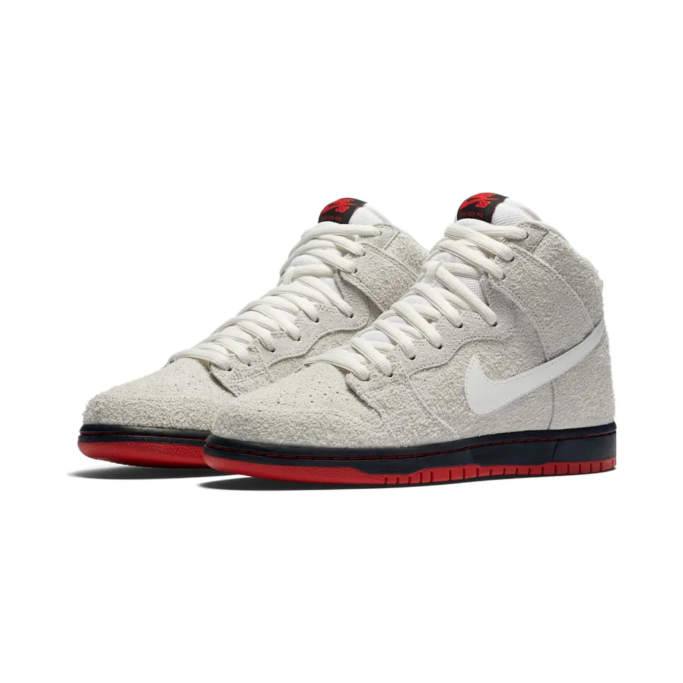 Nike Dunk SB High Wolf In Sheep’s Clothing (Deluxe Set W/ Accessories) Summit White/Black-University Red-Summit White (881758-110)