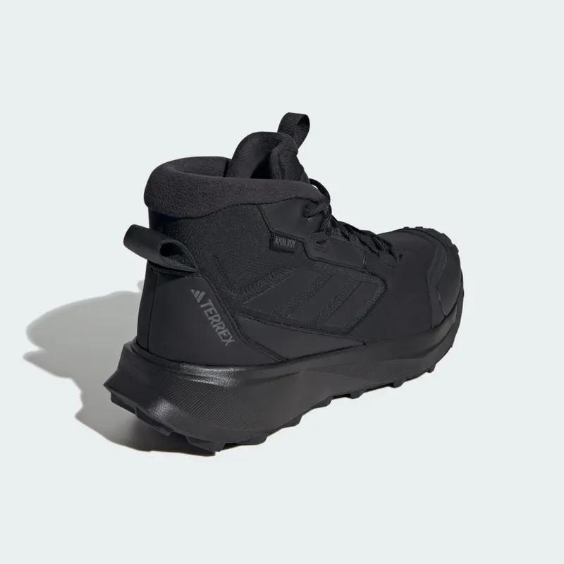 Adidas Terrex Winter Leather Mid Cut RAIN.RDY COLD.RDY Boots Core Black / Core Black / Grey Four (ID2859)