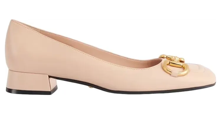 Gucci Horsebit Ballet Flat Light Pink Leather (645600 C9D00 6705)