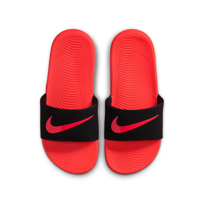 Nike Kawa Slide Black White Bright Crimson (FJ8812-003)