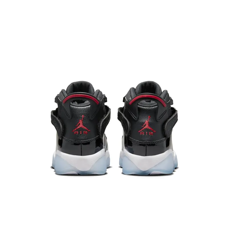 Jordan 6 Rings Black White Gym Red (323419-064)