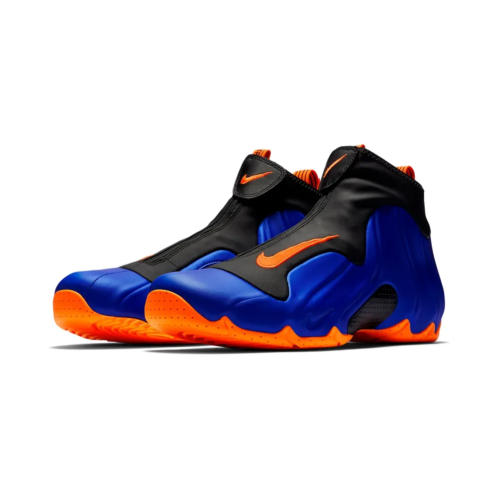 Nike Air Flightposite 1 Knicks Away Racer Blue/Total Orange-Black (AO9378-401)