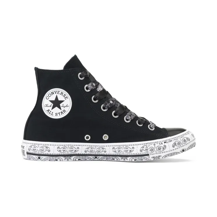 Converse Miley Cyrus x Chuck Taylor All Star Hi ‘Black’ Black/White-Black (162234C)