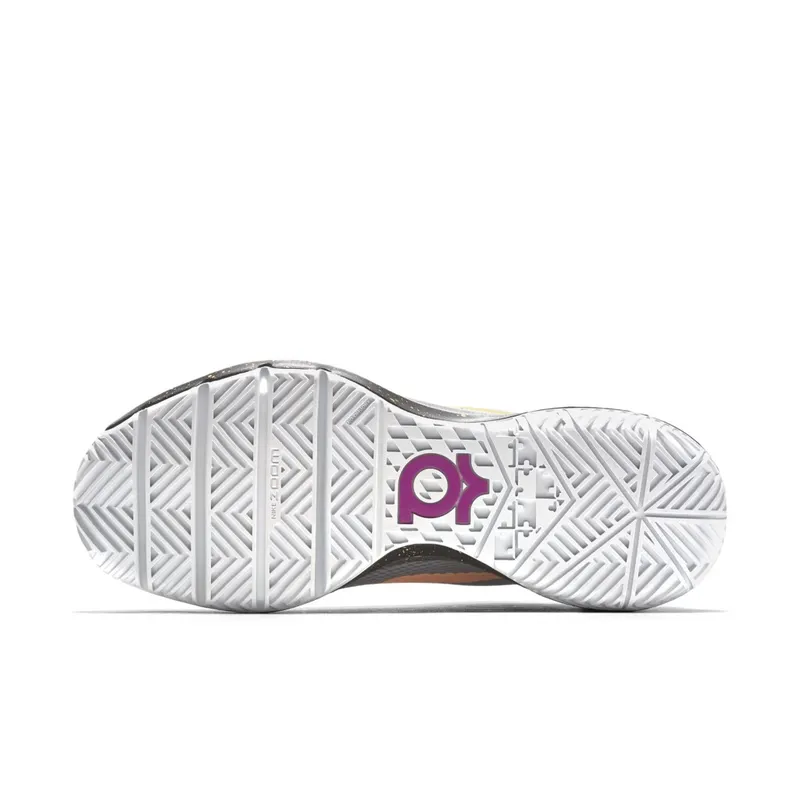 Nike KD Trey 5 III Rise Flat Silver/Bright Magenta-Metallic Clear-Black-Laser Orange (812570-090)