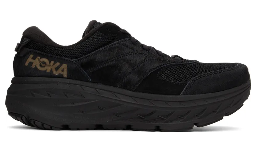 Engineered Garments Black Hoka One One Edition Bondi L Sneakers (1127734)
