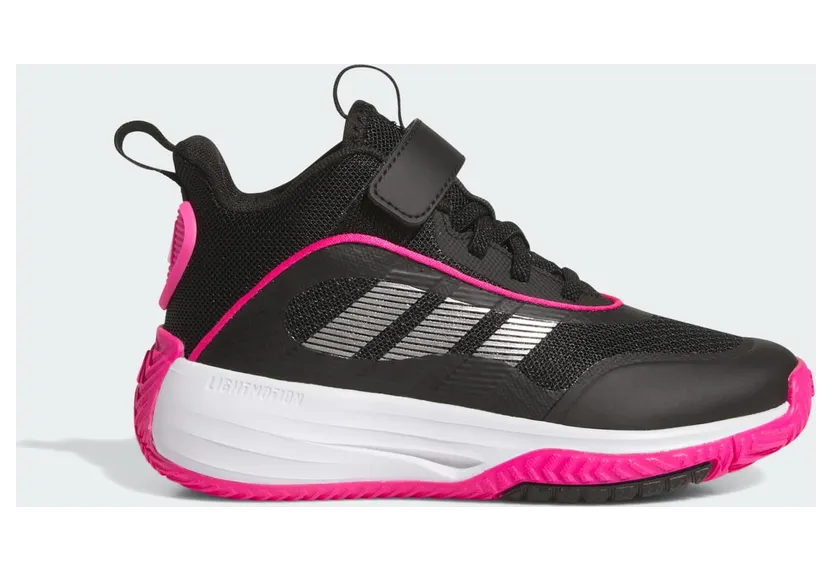 adidas Ownthegame 3.0 Core Black Iron Metallic Shock Pink (JQ7941)
