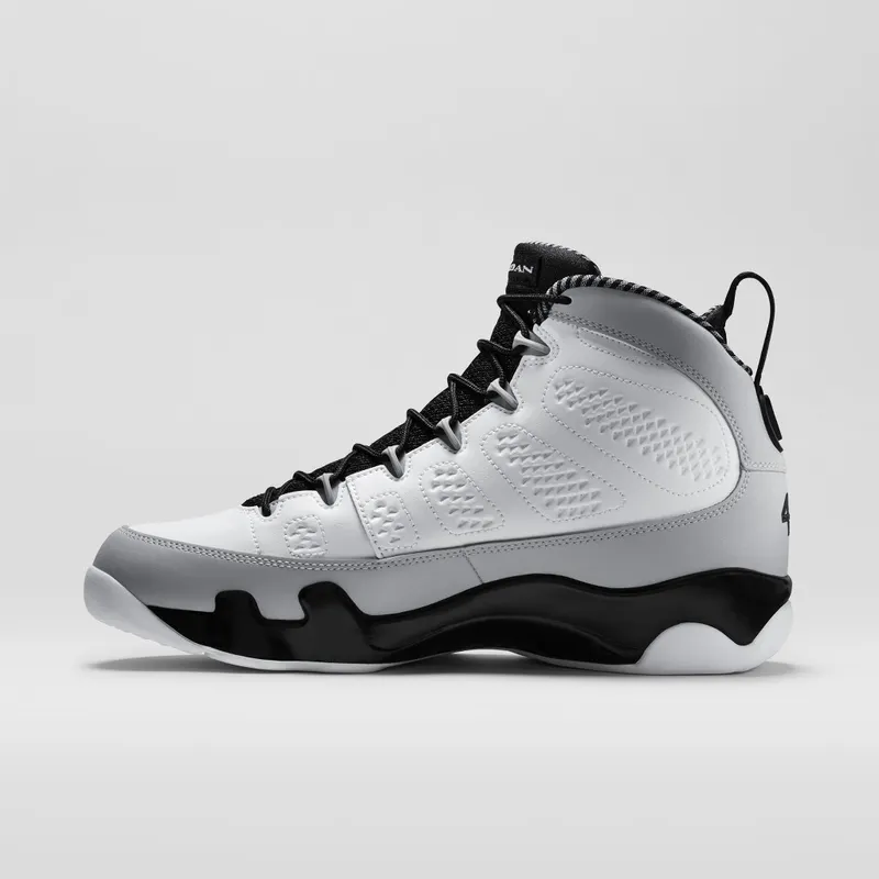 Jordan 9 Retro Barons White/Black-Wolf Grey (302370-106)
