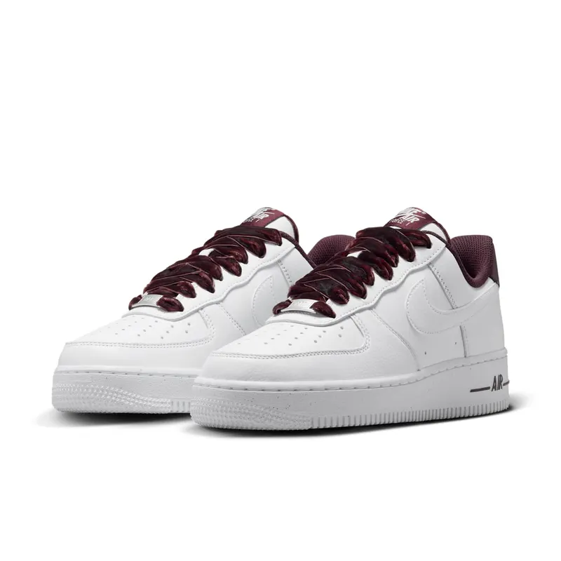 Nike Air Force 1 Low ’07 Vintage “White Burgundy Crush” (HV4403-600)