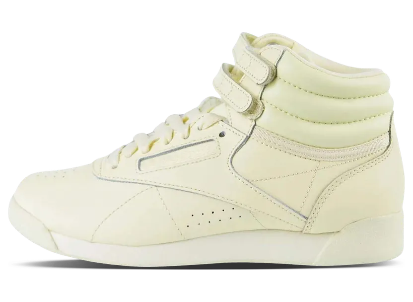 Reebok Freestyle Hi Womens “Washed Yellow” (CN6634)