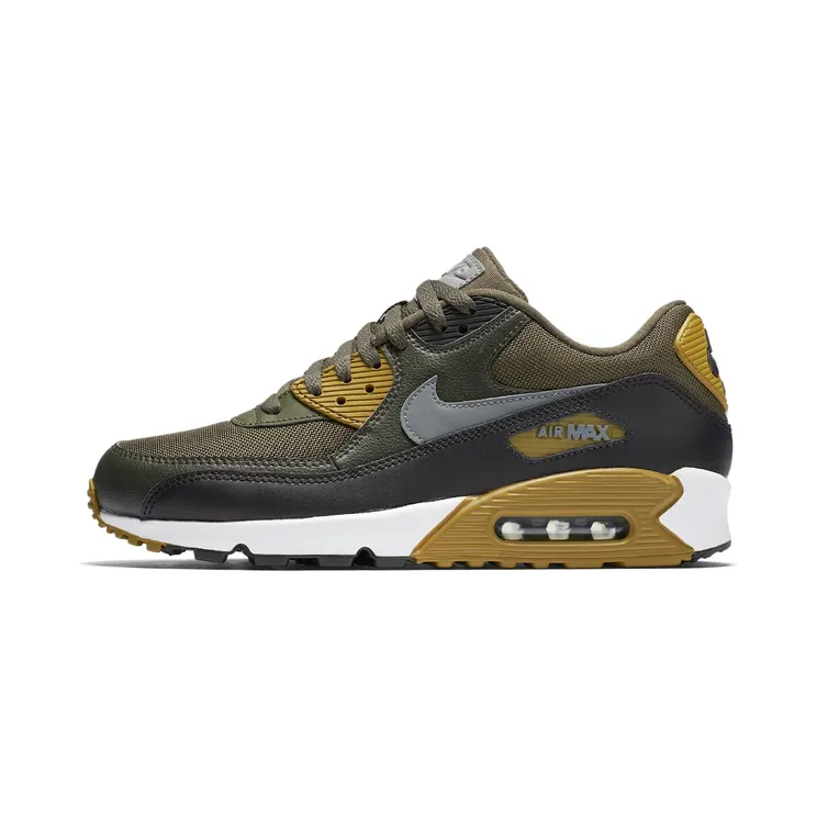 Nike Air Max 90 “Cargo Khaki / Black / Sequoia / Cool Grey” (537384-307)