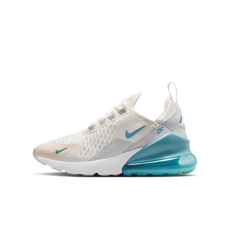 Nike Air Max 270 Denim Turquoise Light Silver Soft Pearl (943345-420)
