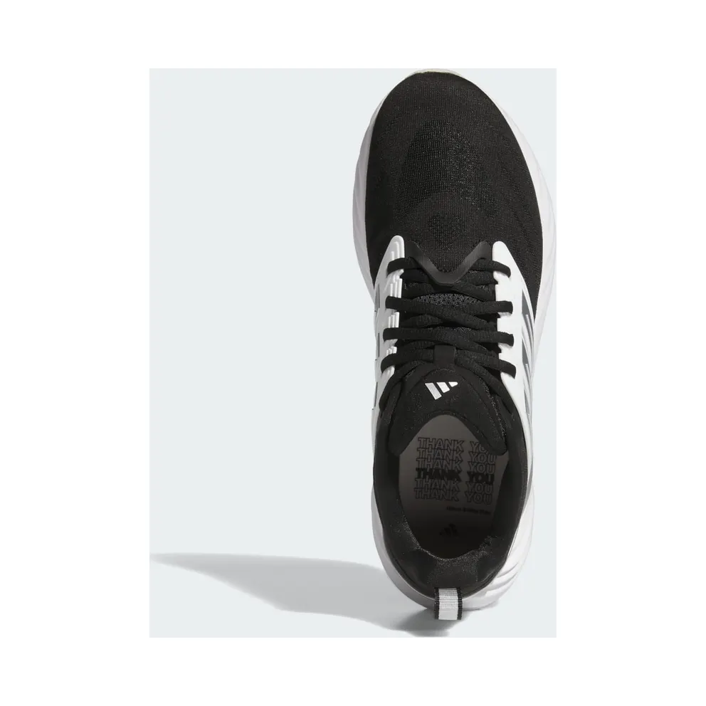 adidas Adipure Glide Black Silver Metallic White (JR4862)