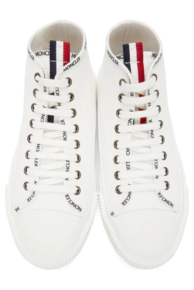 Moncler White Lissex Sneakers (4M739 – 40 – 02SSA) (5)