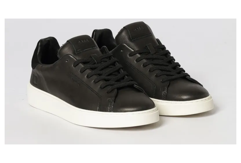 D.A.T.E D. A.T. E. Levante Sneakers in Leather Black (M441LVSFBK)