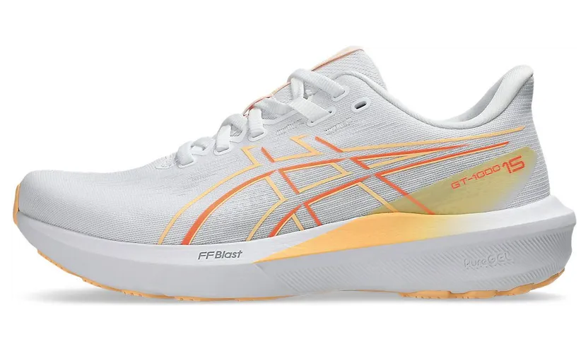 ASICS GT-1000 15 “White / Vivid Coral” (1012B994-100)