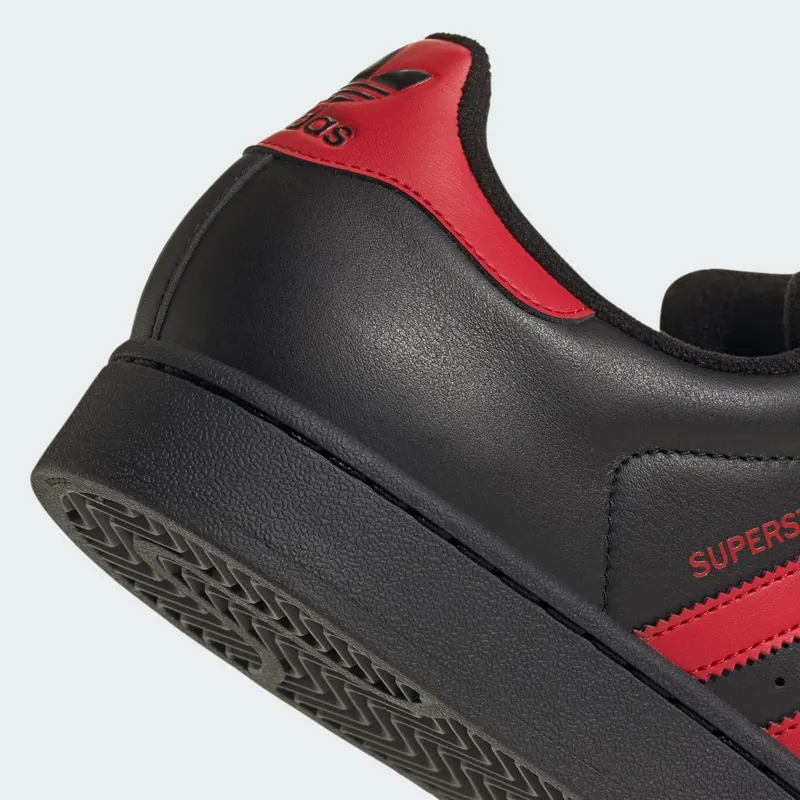 Adidas Superstar II “Black Better Scarlet” (JQ2309)