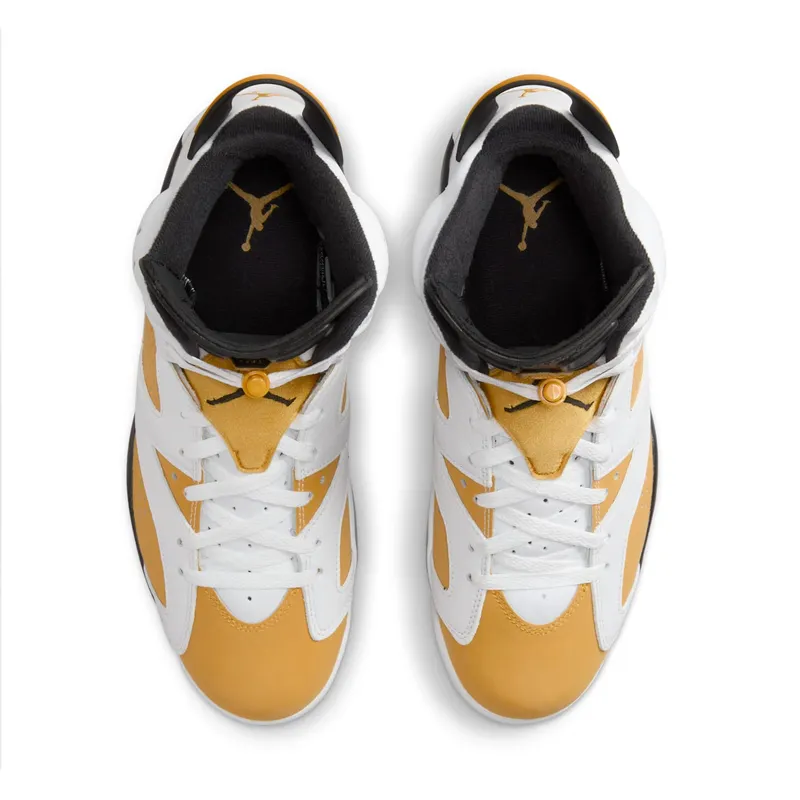 Air Jordan 6 Retro White/Black/Yellow Ochre (CT8529-170)