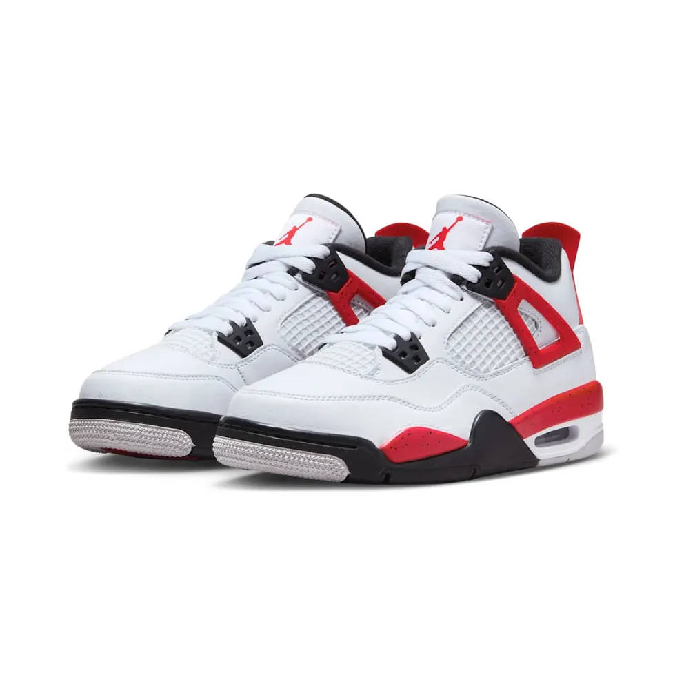 Nike Air Jordan 4 Retro Red Cement (GS) (408452-161)