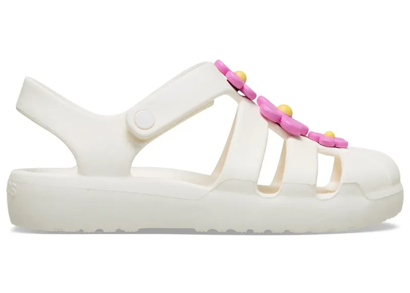 Crocs Classic Flower Fisherman Sandal Chalk (212525-0WV)