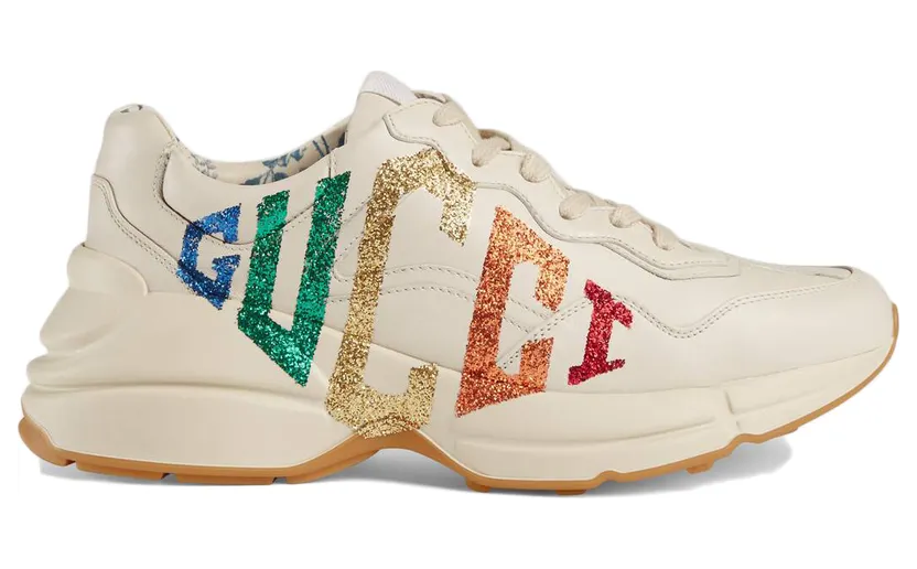 Gucci Rhyton Rainbow Glitter (W) (524990 DRW00 9022)