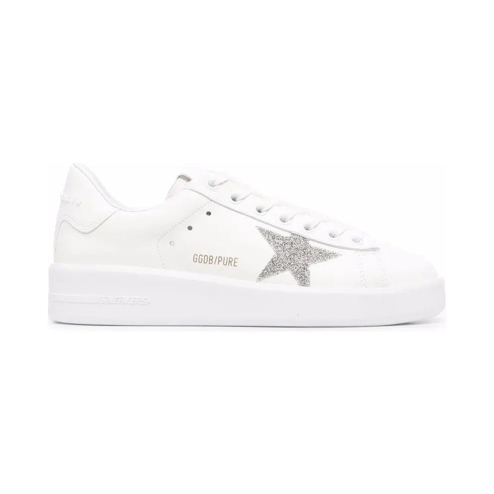 Golden Goose Purestar leren sneakers – Weiß (GWF00197F002789)