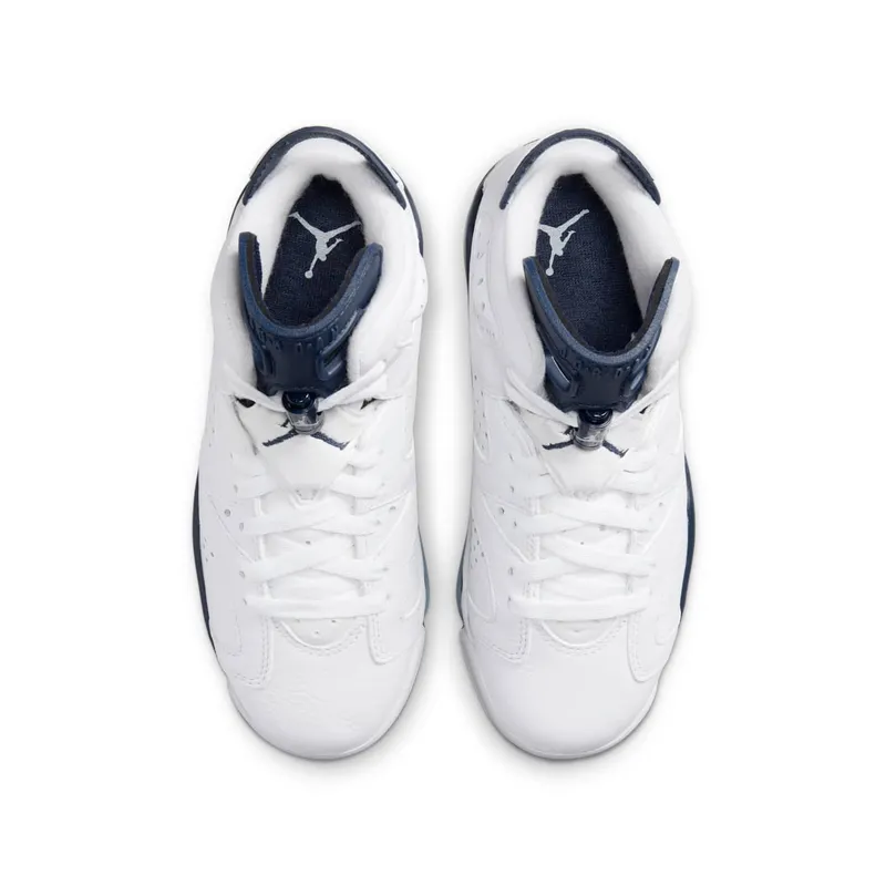 Air Jordan 6 Retro Older Kids’ White (384665-141)