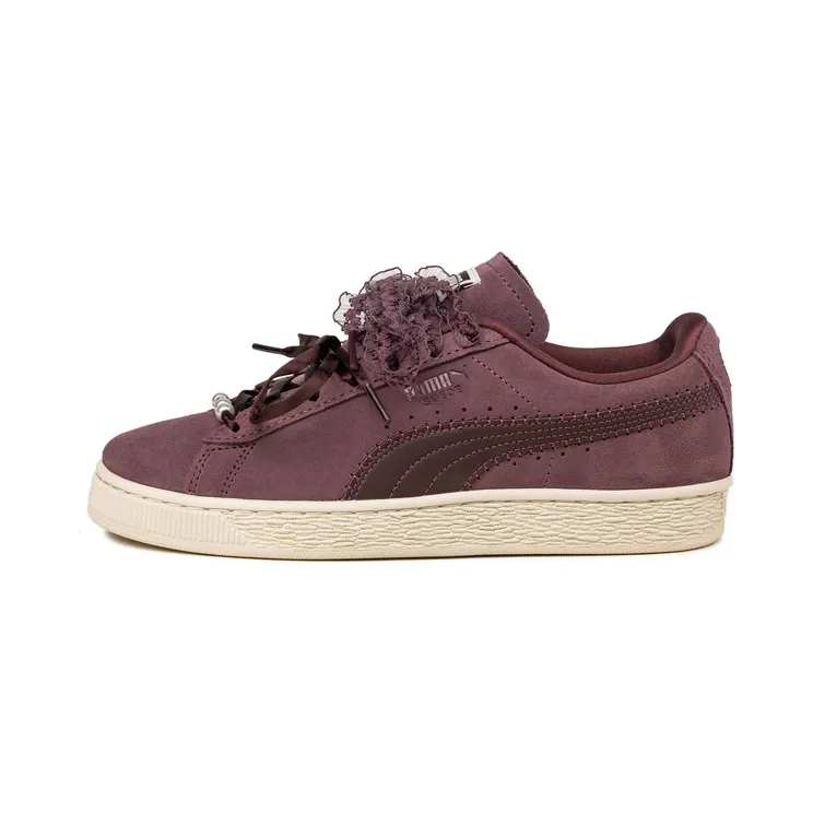 Puma Bloom aus Wildleder “White” (408330)