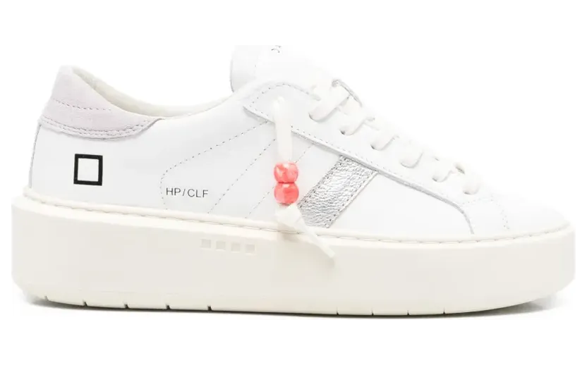 D.A.T.E. Hill sneakers met glitter – Wit (W441HPCAWP)