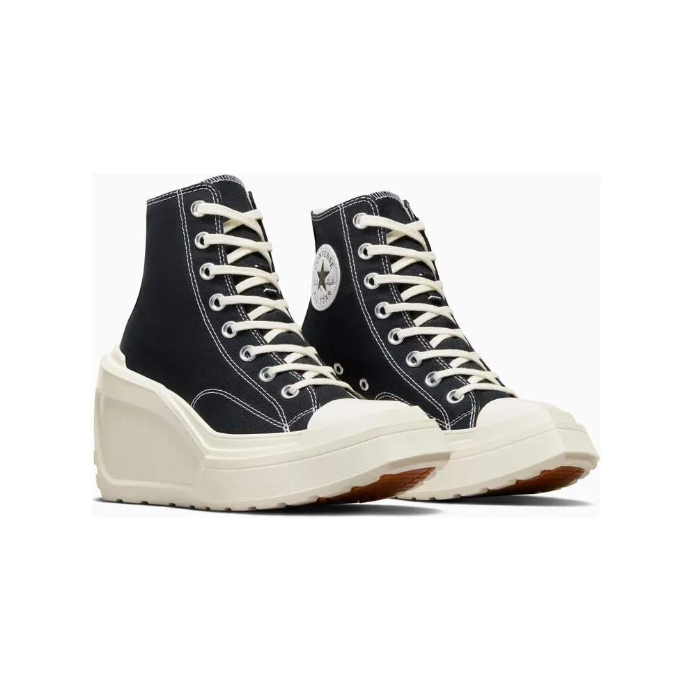 Converse Chuck 70 De Luxe Wedge Black/Black/Egret (A06478C)