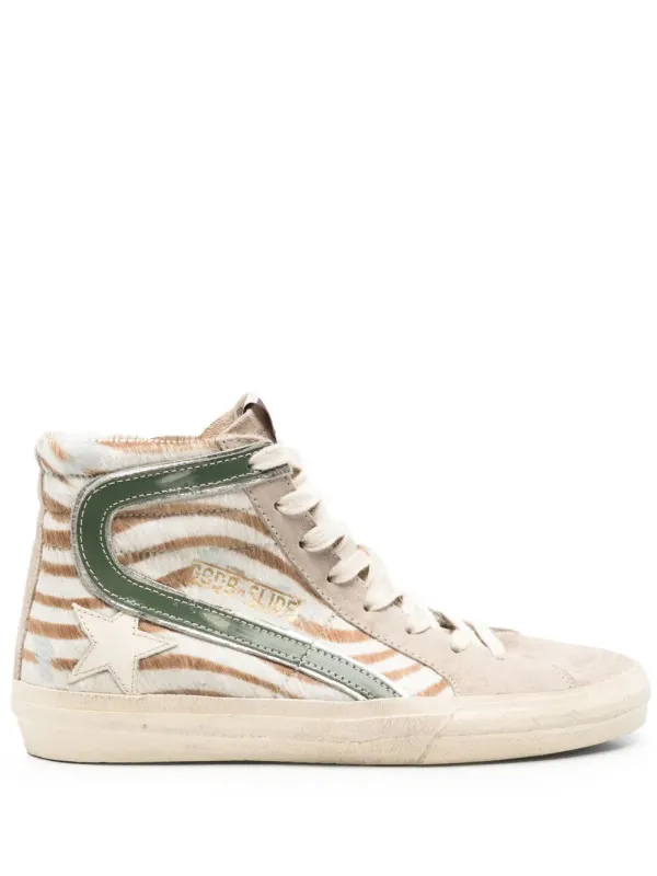 Golden Goose ‘Slide’ Sneakers – Nude (GWF00115F007236)