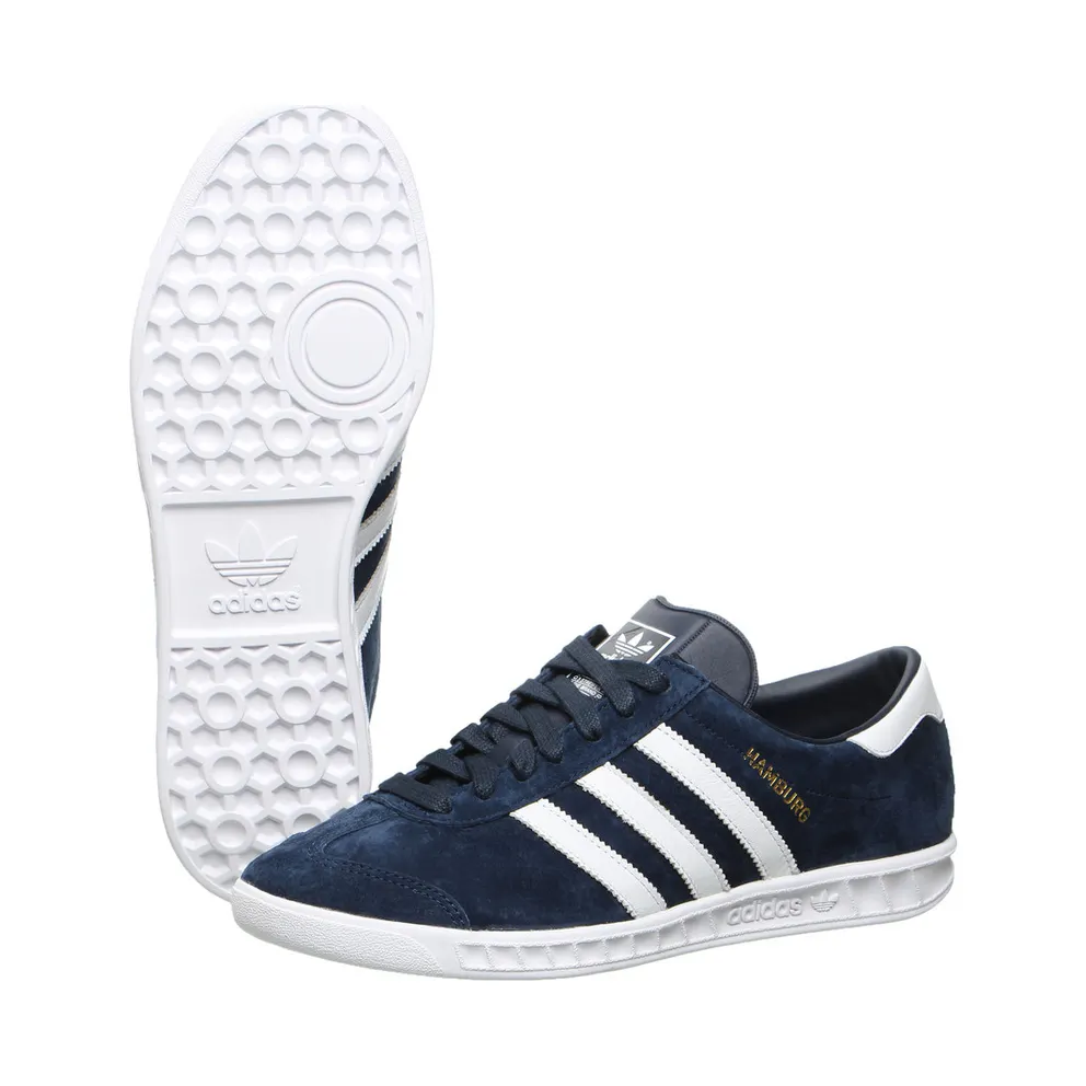 adidas Hamburg Collegiate Navy / Cloud White / Gold Metallic (S74838)