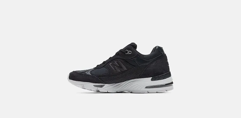 New Balance 991 MiUK Black Reptile (W991RNV)