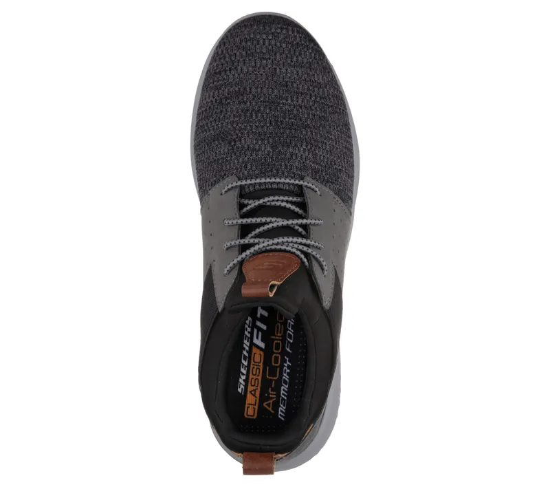 Skechers Delson – Camben – Black / Grey (65474 BKGY)