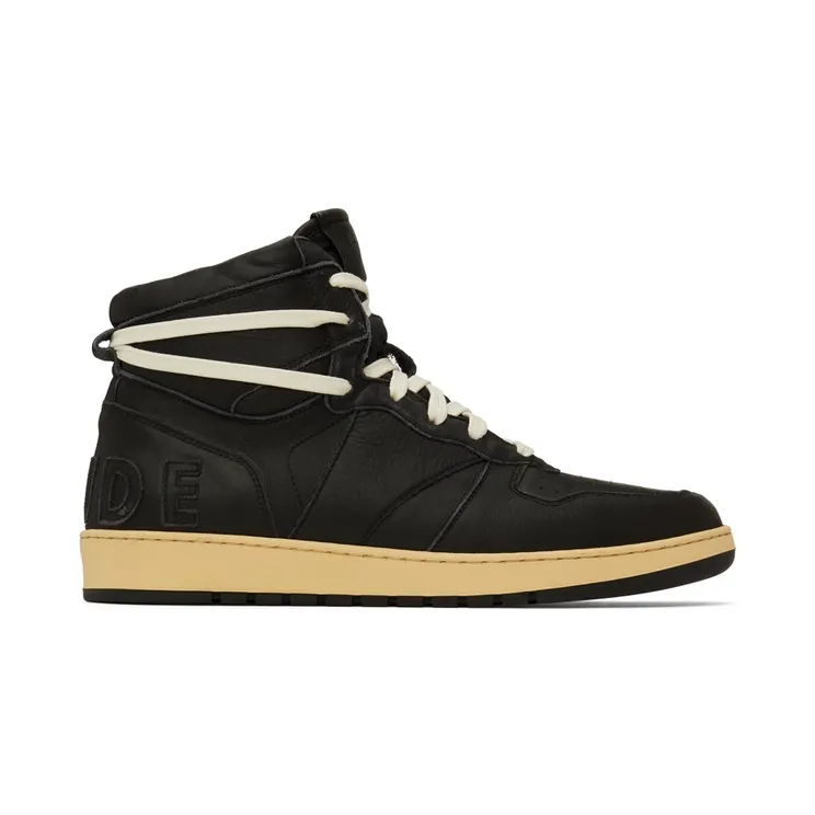 Rhude SSENSE Exclusive Black Rhecess Hi Sneakers (RHSS22FO22178372)