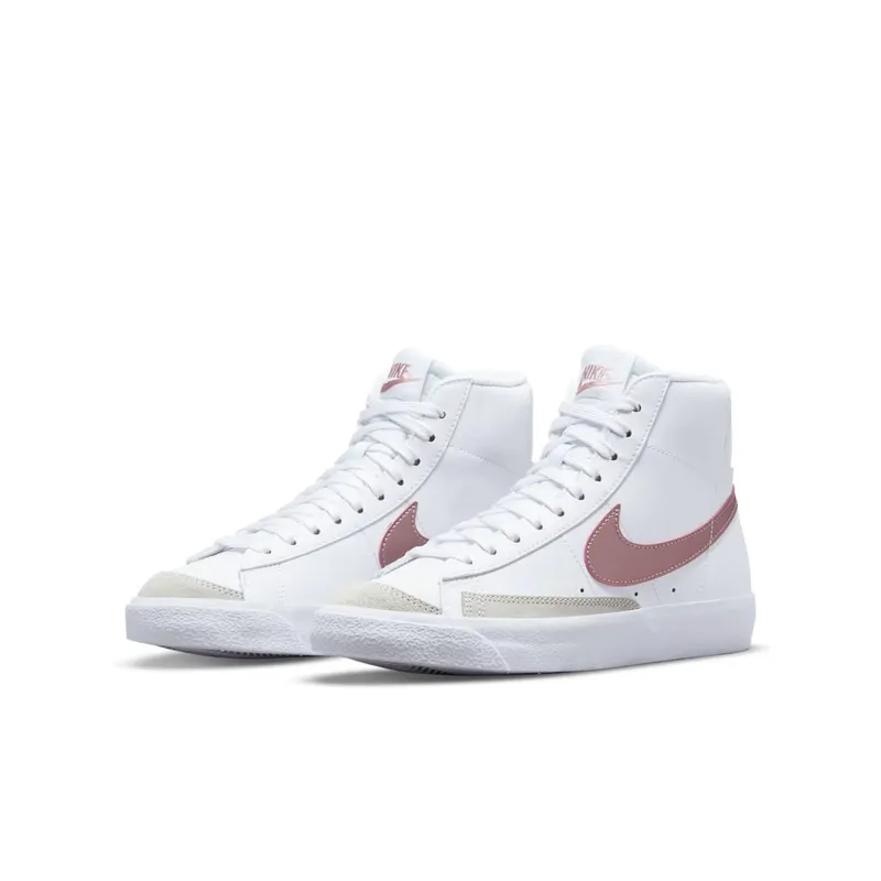 Nike Blazer Mid 77 White Pink Glaze (GS) (DA4086-105)