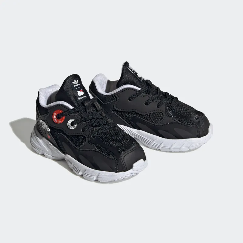 Adidas Astir Core Black / Cloud White / Vivid Red (HQ1560)