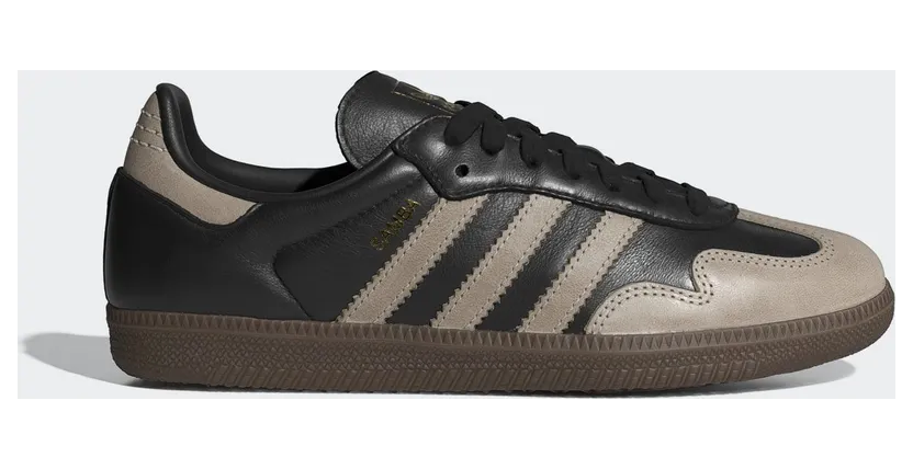 adidas Samba OG “Core Black Wonder Beige”: donker en draagbaar