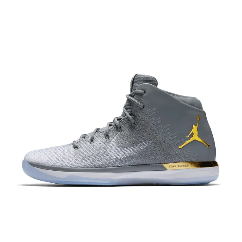 Jordan XXX1 Brand Classic West Cool Grey/White-Metallic Gold (AA2564-071)