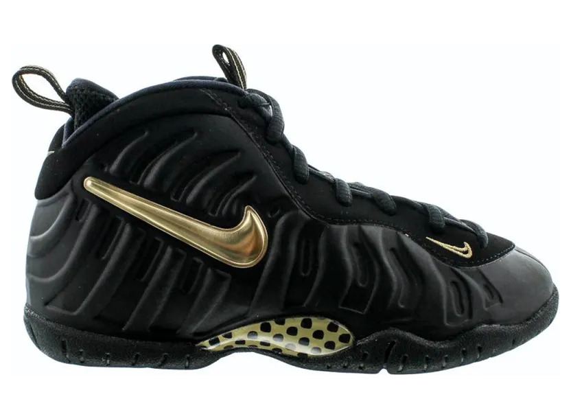 Nike Air Foamposite Pro Black Metallic Gold (PS)