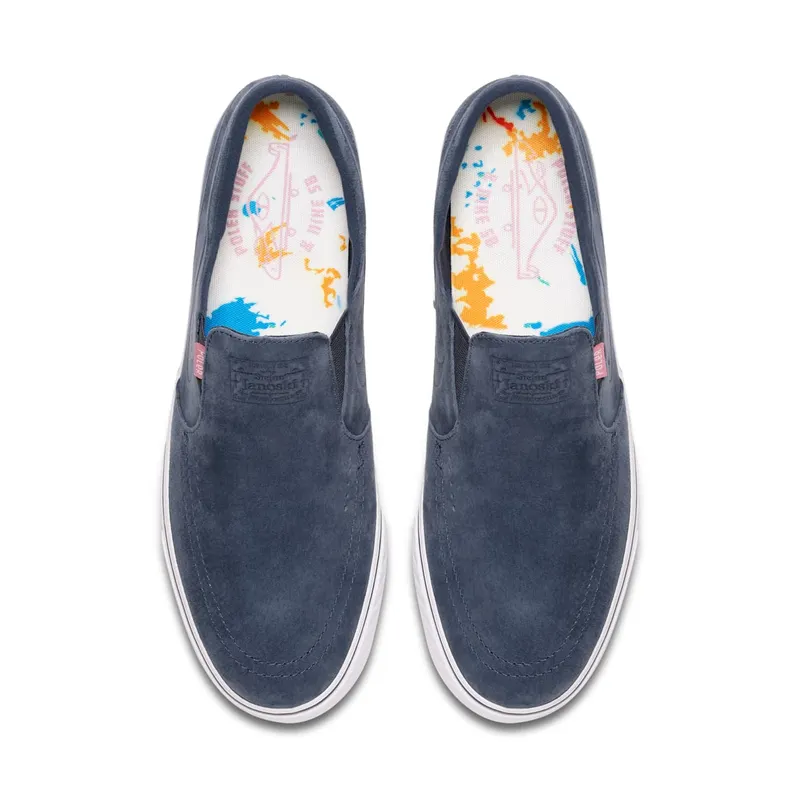 Nike SB Stefan Janoski Slip-On Poler Thunder Blue Thunder Blue/Sail-Hot Punch (AH6713-400)